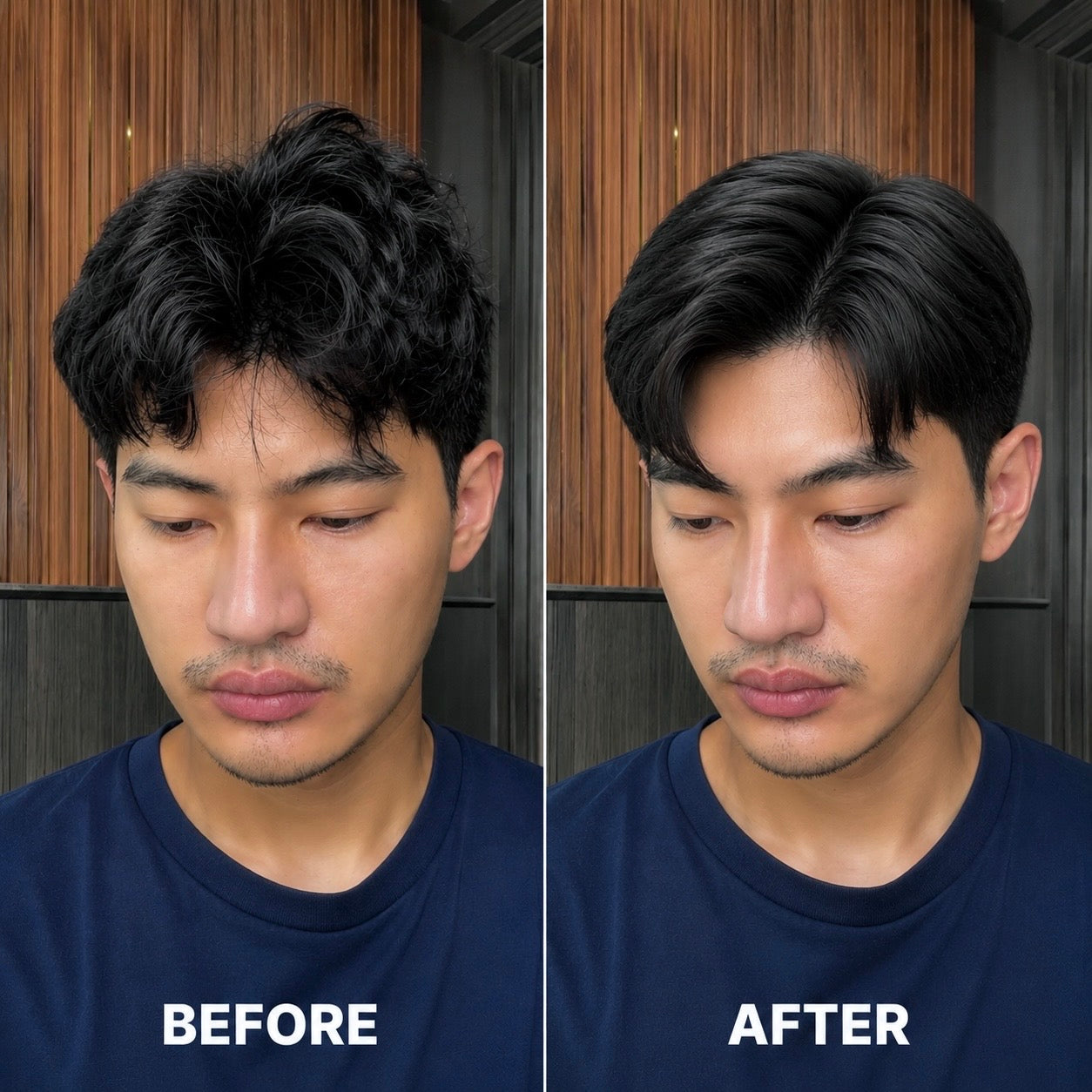 Sharp, styled hair in under 5 minutes
