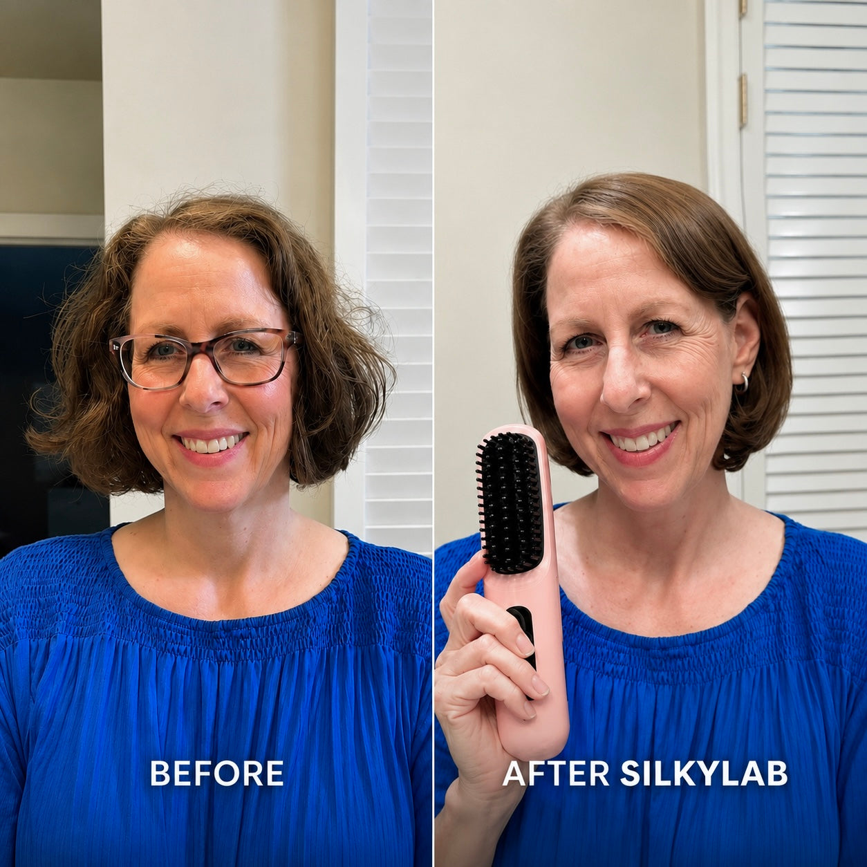 Smooth, voluminous hair in under 5 minutes
