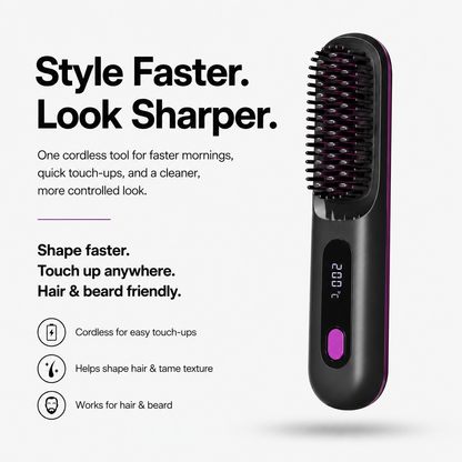 Sharp, styled hair in under 5 minutes